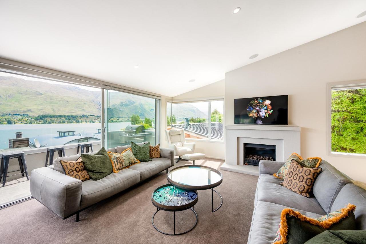 Luxury Lakeview Vista Apartment ワナカ エクステリア 写真